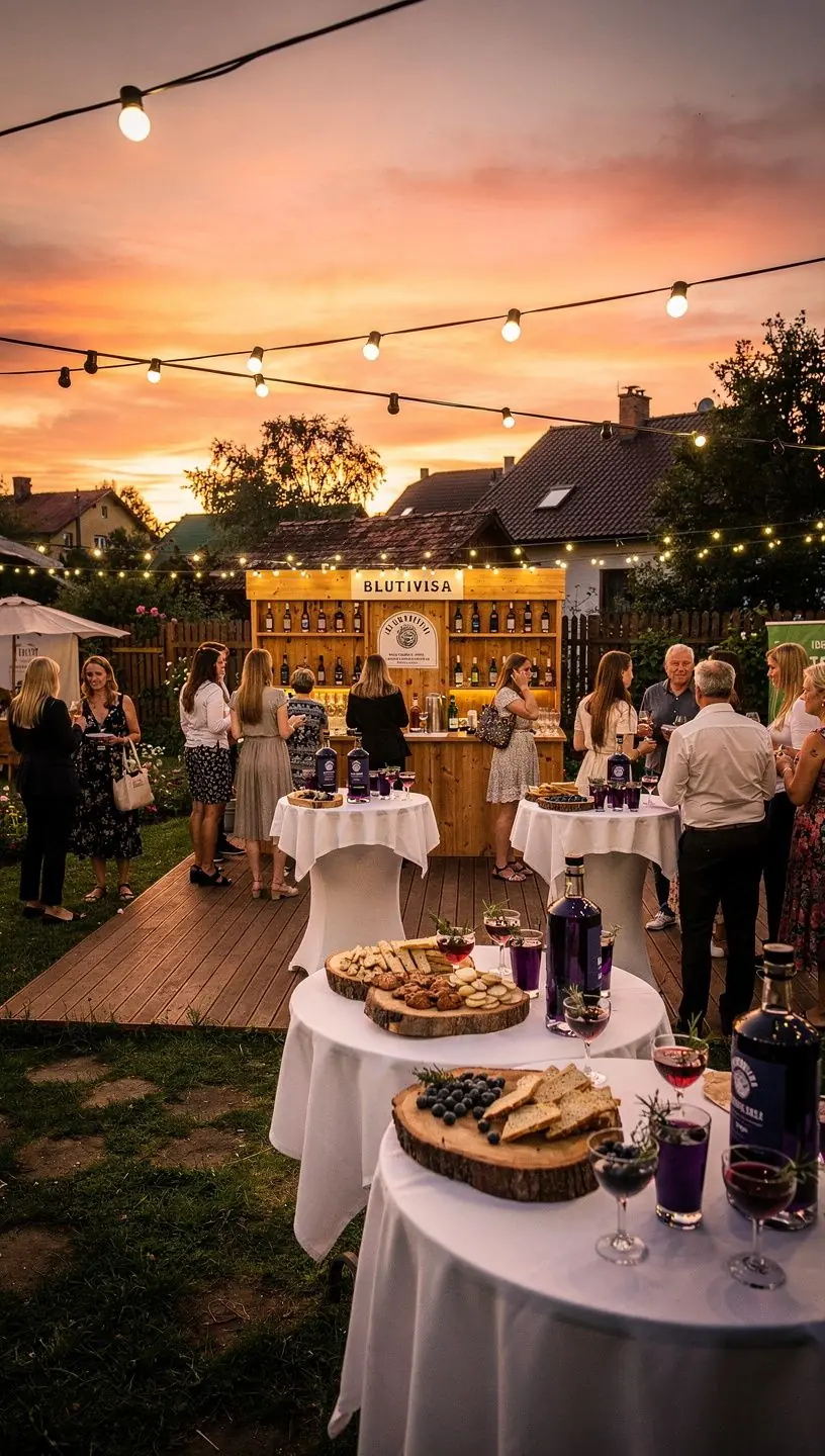 Mėlynių lapų nuoviras, pabrėžiantis jų naudingas savybes.