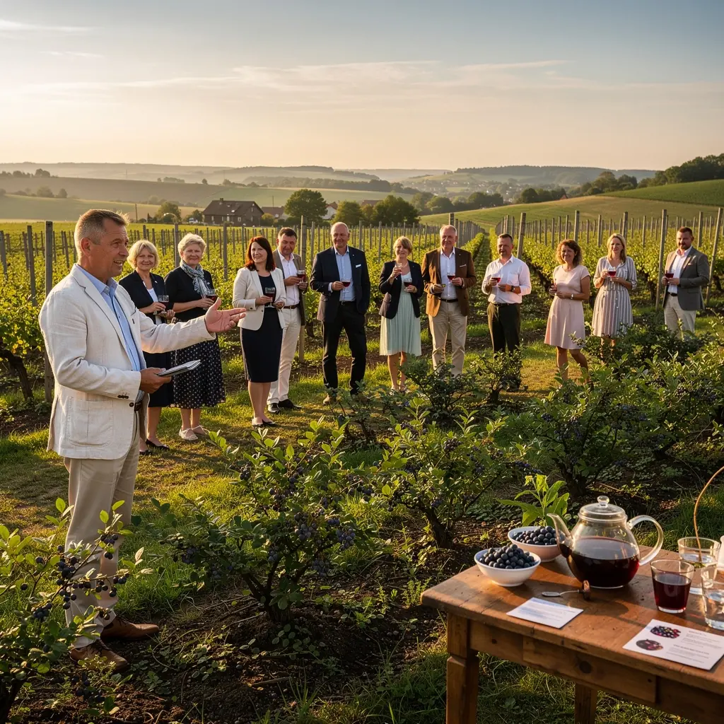 Mėlynės ir kiti uogų ingredientai, pabrėžiantys antioksidantų naudą širdies sveikatai.